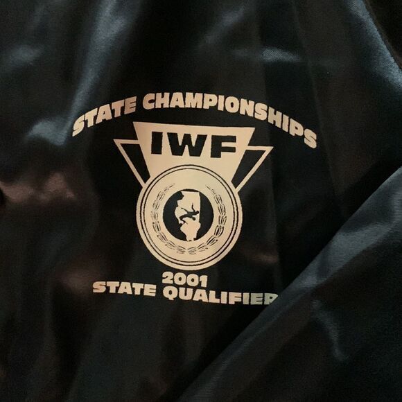 ‎Vintage Satin lightweight jacket size Large - Picture 4 of 6